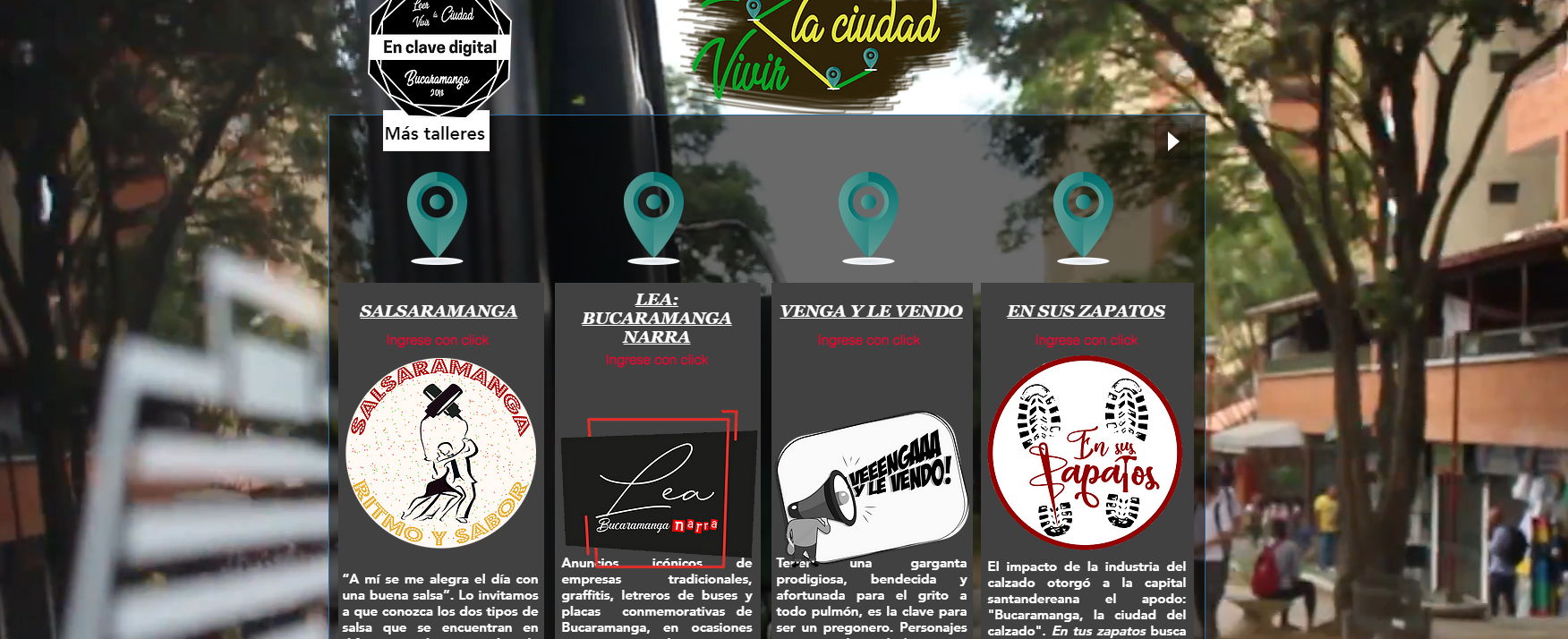 Patrimonio visual y sonoro de Bucaramanga en clave digital